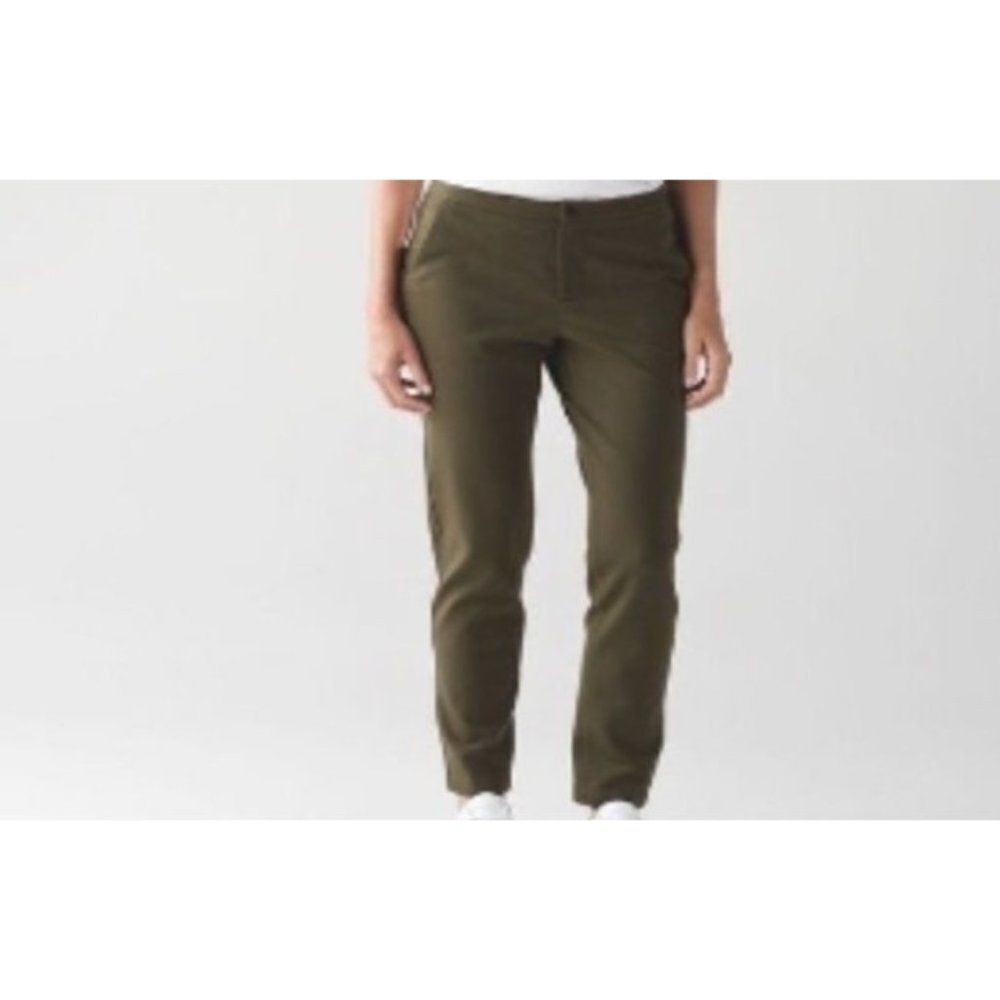 Lululemon Olive Green City Trek Trouser‎